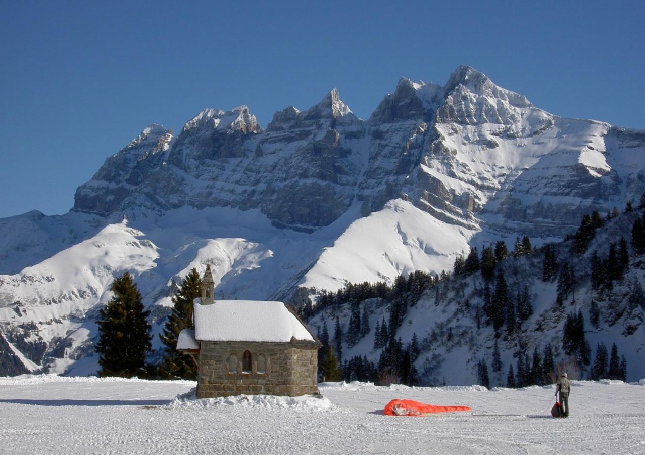 Hôtel des Portes du Soleil Les Crosets Exterior foto