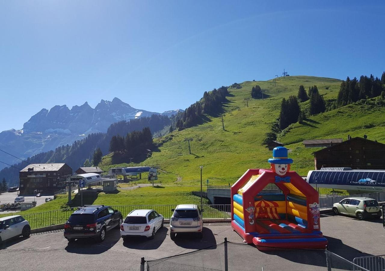 Hôtel des Portes du Soleil Les Crosets Exterior foto